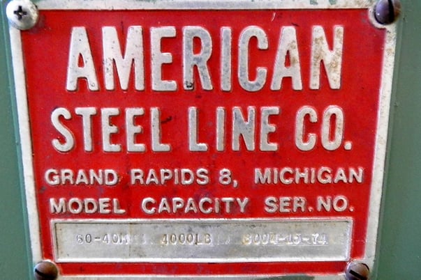 4000 lb. American #60, Uncoiler, 24" Width Capacity, 21" ID x 60" outside dimensions, 440 V., 1988 - Image 6