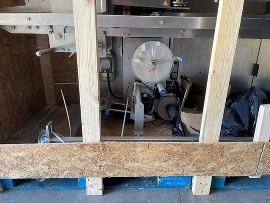 Redpack #NTS, Flow Wrapper, 10' Infeed, Herma 500 Label Applicator, 2021 - Image 6
