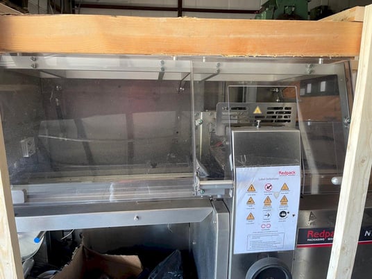 Redpack #NTS, Flow Wrapper, 10' Infeed, Herma 500 Label Applicator, 2021 - Image 7