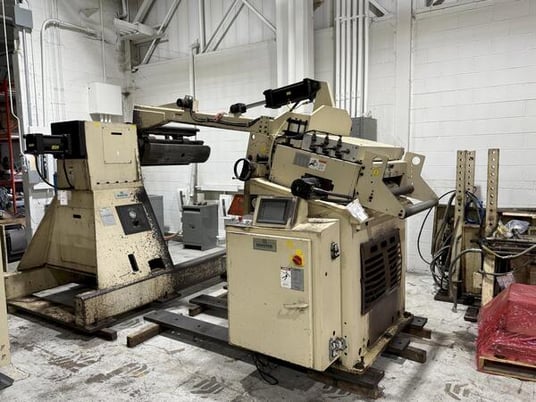 24000 lb. Minster #MRH20-38S & MSH30-32-7, 32" width, .156" thickness, 2007 - Image 4