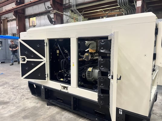 100 KW Detroit Diesel #100D T4R, 277/480 Volts, generator, enclosure, new, 2023 - Image 1
