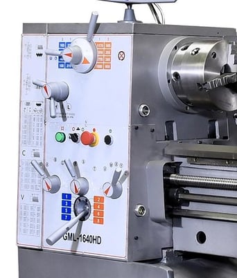 16" x 60" GMC #GML-1660HD, Gap Bed Metal Lathe w/2-Axis digital read out, 2.06" Spindle bore, 10-25" guideway - Image 2