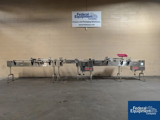 Kalish #2200, Liquid Filling Line, 30 ml Bottle Capacity, 36" Stainless Steel Turntable, Dropper Inserter - Image 2