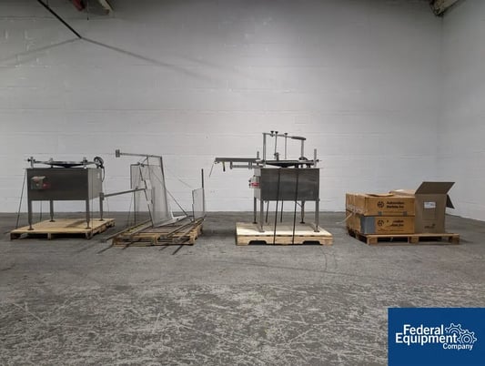 Kalish #2200, Liquid Filling Line, 30 ml Bottle Capacity, 36" Stainless Steel Turntable, Dropper Inserter - Image 3