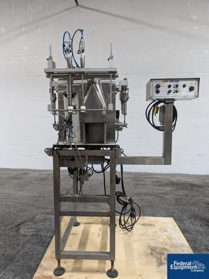 Kalish #2200, Liquid Filling Line, 30 ml Bottle Capacity, 36" Stainless Steel Turntable, Dropper Inserter - Image 4