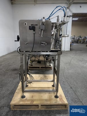 Kalish #2200, Liquid Filling Line, 30 ml Bottle Capacity, 36" Stainless Steel Turntable, Dropper Inserter - Image 6