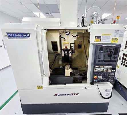 Kitamura #MyCenter-3XG, CNC Vertical Mill, 30" X, 18" Y, 18" Z, 30 automatic tool changer, 15000 RPM, 18 HP - Image 1