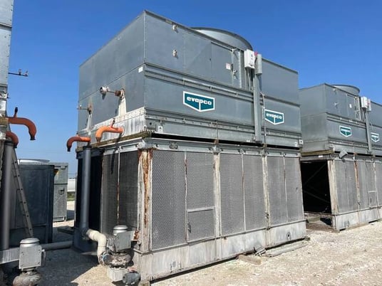 713 Ton, Evapco #ATC-1426E-1G, Evaporative Condenser, 81.5 cu. Vol., 126000 CFM, 400 PSI, 7.5 HP, 460 V., 2009 - Image 4