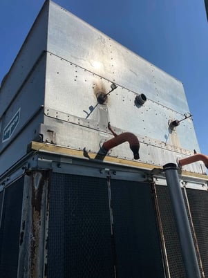 713 Ton, Evapco #ATC-1426E-1G, Evaporative Condenser, 81.5 cu. Vol., 126000 CFM, 400 PSI, 7.5 HP, 460 V., 2009 - Image 7