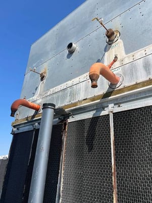 713 Ton, Evapco #ATC-1426E-1G, Evaporative Condenser, 81.5 cu. Vol., 126000 CFM, 400 PSI, 7.5 HP, 460 V., 2009 - Image 10