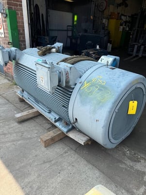 600 HP 892 RPM Siemens, Frame 5812S, TEFCBB, 6-Leads Y-D, 460 Volts AC. - Image 2