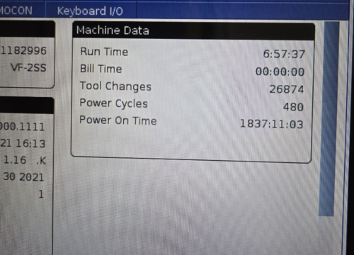 Haas #VF-2SS-126 Super-Speed Vertical Milling Machine CNC Center with Robot Package, 2021 - Image 6