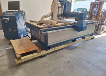 Baileigh #WR-84V, CNC Router, 220V 1 Ph, Cyclone DC2100C Dust Collector, 4x8' Table, 2023 - Image 2