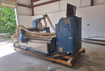 Baileigh #WR-84V, CNC Router, 220V 1 Ph, Cyclone DC2100C Dust Collector, 4x8' Table, 2023 - Image 4