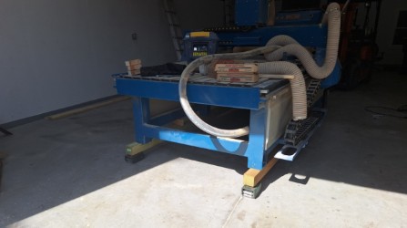 Baileigh #WR-84V, CNC Router, 220V 1 Ph, Cyclone DC2100C Dust Collector, 4x8' Table, 2023 - Image 5