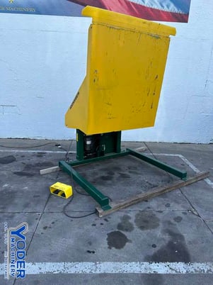 Southworth #TLZTU2-85, 2000 lb., 110 V., electric foot pedal container tilter, 1 phase, 1 HP, 2013 - Image 6