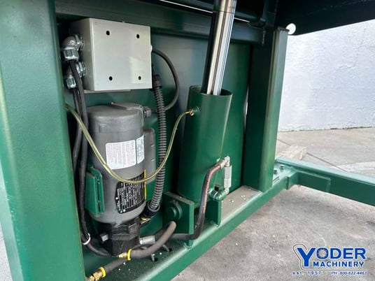 Southworth #TLZTU2-85, 2000 lb., 110 V., electric foot pedal container tilter, 1 phase, 1 HP, 2013 - Image 8