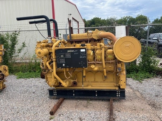 1458 HP Caterpillar #D3512C, Diesel Engine w/ Pump Drive, 1200 RPM, 18860 Hours, 2012 - Image 1