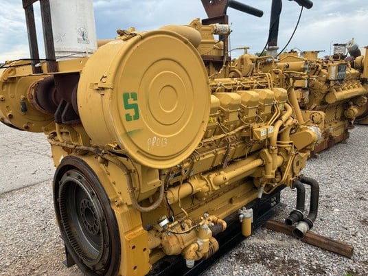 1458 HP Caterpillar #D3512C, Diesel Engine w/ Pump Drive, 1200 RPM, 18860 Hours, 2012 - Image 2