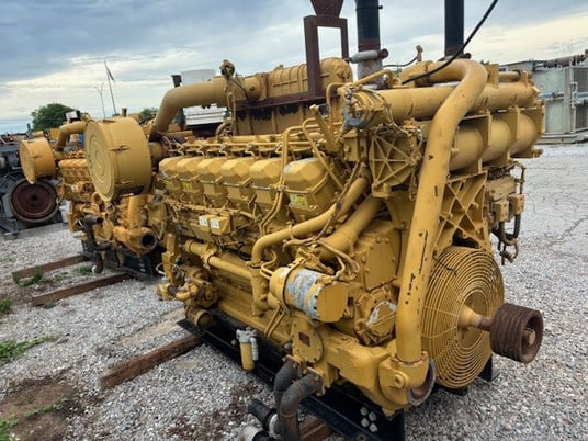 1458 HP Caterpillar #D3512C, Diesel Engine w/ Pump Drive, 1200 RPM, 18860 Hours, 2012 - Image 3
