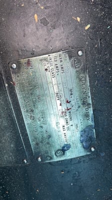 200 HP 1150/1800 RPM General Electric, Frame CD508AT, DPBV, 500 VA, 150/300 VF - Image 2