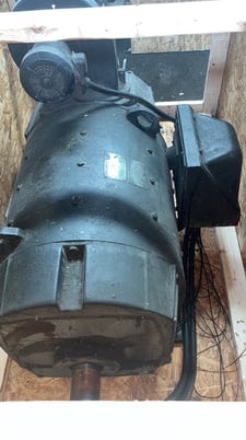 200 HP 1150/1800 RPM General Electric, Frame CD508AT, DPBV, 500 VA, 150/300 VF - Image 3