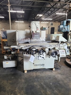 16" x 32" Okamoto #1632N, hydraulic surface grinder, Sony 2-Axis digital read out, electromagnetic chuck - Image 1