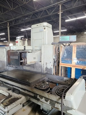 16" x 32" Okamoto #1632N, hydraulic surface grinder, Sony 2-Axis digital read out, electromagnetic chuck - Image 2