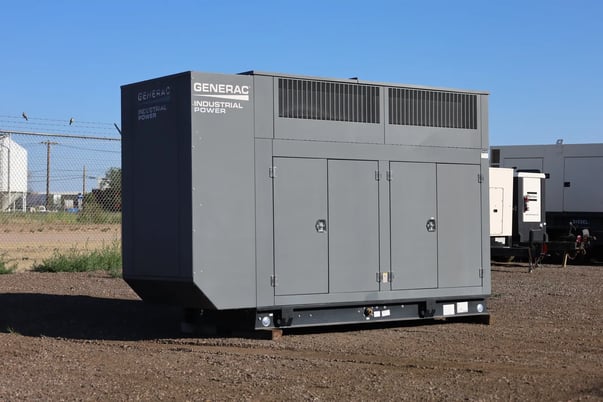 150 KW Generac #SG150, liquid propane, 480 Volts, 60 Hz, 3-phase, enclosed generator - Image 1