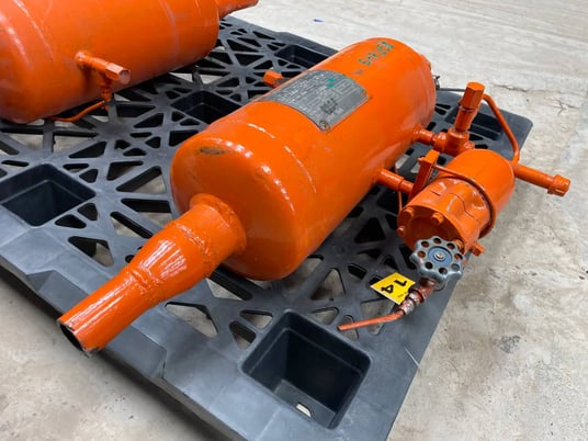 4 Fans, Imeco #ICB-4C-606-3-5, Ammonia Low Temperature Evaporator Coil, 57,060 CFM, 813 FPM, 1995 - Image 4