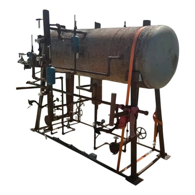 850 Gal. E.L. Nickell Ammonia Reciever, 36" x 168" Capacity, 250 PSI, 650&deg;F, 1993 - Image 2