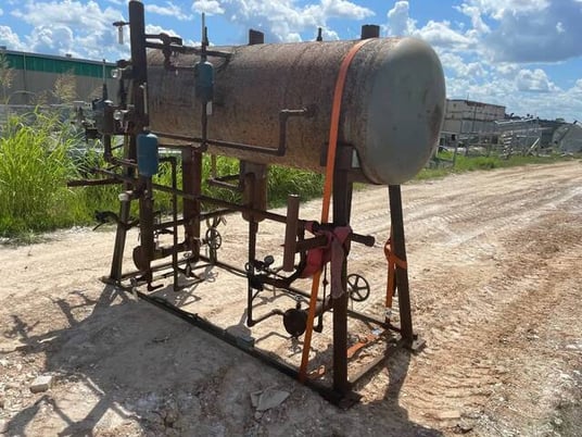 850 Gal. E.L. Nickell Ammonia Reciever, 36" x 168" Capacity, 250 PSI, 650&deg;F, 1993 - Image 4