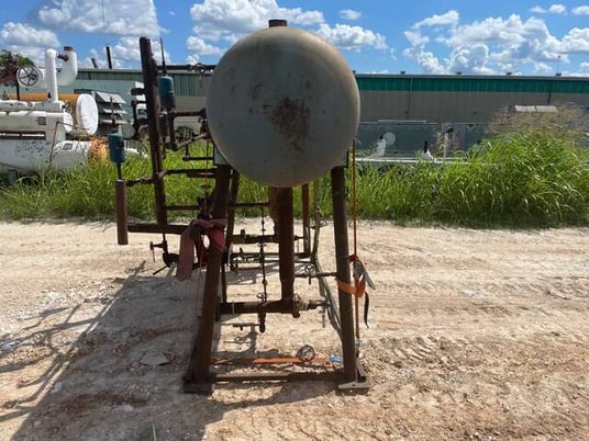 850 Gal. E.L. Nickell Ammonia Reciever, 36" x 168" Capacity, 250 PSI, 650&deg;F, 1993 - Image 5
