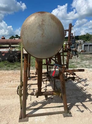 850 Gal. E.L. Nickell Ammonia Reciever, 36" x 168" Capacity, 250 PSI, 650&deg;F, 1993 - Image 9