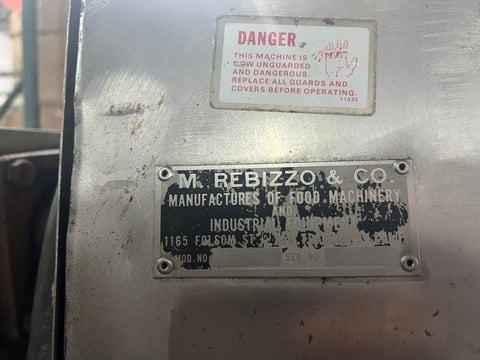 233 cu.ft. M. Rebizzo & Company, 1500 lb capacity, Dual Shaft, Tilt Trough - Image 5