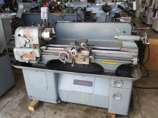 13" x 36" Clausing #Colchester-8013, Gap Bed Engine Lathe, 3 HP, 1800 RPM, 220 V. - Image 1