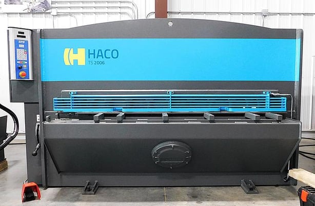 1/4" x 6' Haco #TS, Hydraulic Shear, SP9 Control 40" Backgauge, 220 V. - Image 1