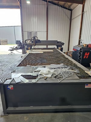 Lone Lone Star #Scout, Plasma Table, 6' x 20' table, Hypertherm XPR 170 Power, ATEK Control, 2022 - Image 5