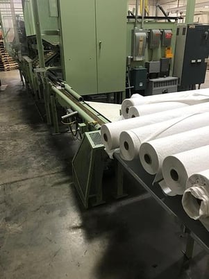 PCMC #4409, 67" towel rewinder, with embossing, 60" unwind capacity, 1966 - Image 8