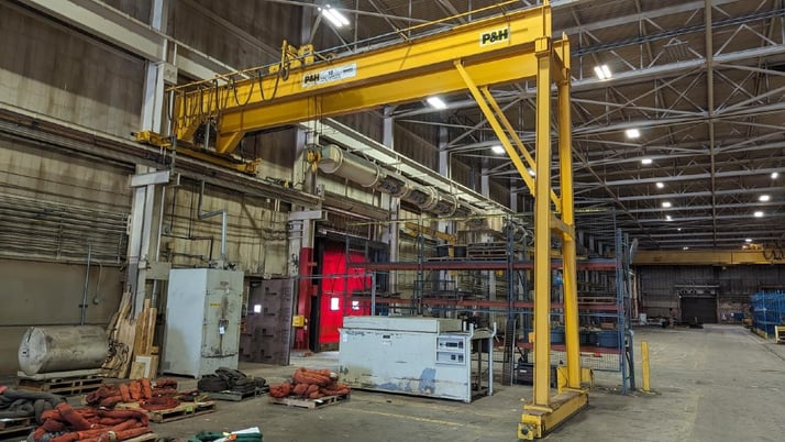 10 Ton, P & H, 30' 6" Span, 25' 4" total height, Class D, radio, VFD bridge/trolley, 2009 [#2514] - Image 1