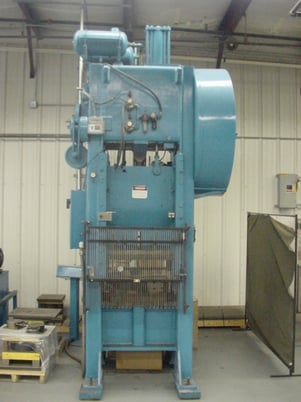 100 Ton, Niagara #SC1-100-24-24, 3" stroke, 21" Shut Height, 100 SPM, 24" x 24" bed, air cooled, 1967 - Image 1