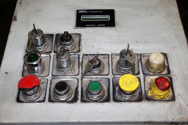 100 Ton, Niagara #SC1-100-24-24, 3" stroke, 21" Shut Height, 100 SPM, 24" x 24" bed, air cooled, 1967 - Image 3