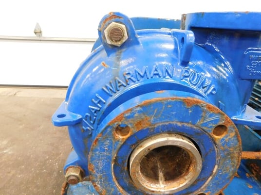 Warman #3/2AH, slurry pump, 30 HP, 1775 RPM, 460 V., 3 phase, 60 Hz - Image 4