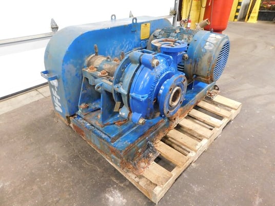 Warman #3/2AH, slurry pump, 30 HP, 1775 RPM, 460 V., 3 phase, 60 Hz - Image 10