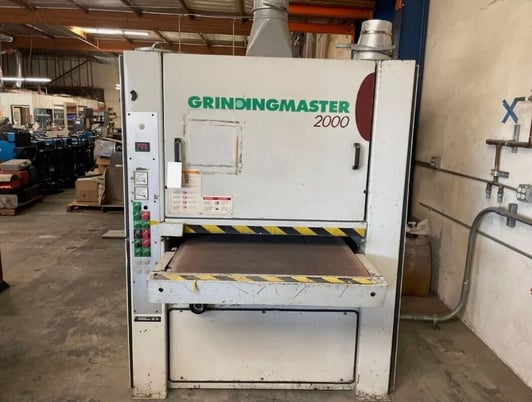 36" GrindingMaster #MSB/B-900, belt grinder including sander - Image 1