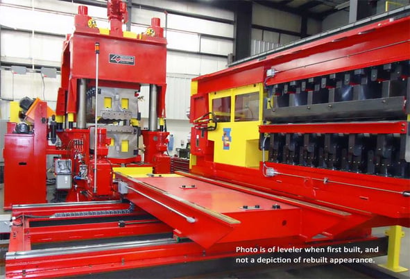72" x .5" Machine Concepts, precision leveler, 300 FPM, 75000 psi, 460 V., 600 HP - Image 2