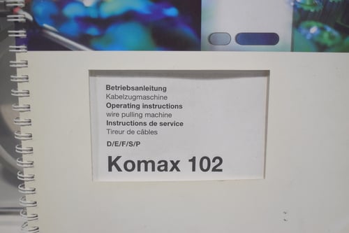 Komax #102, feeder wheel, serial #102.0036 - Image 8