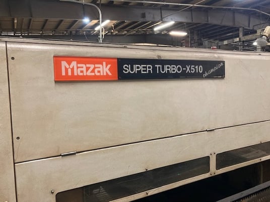 Mazak #Super-Turbo-X510, CO2 laser, 1300 watt, 5' x 10' table, 120" X, 60" Y, 3.9" Z, 2008 - Image 4