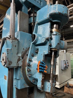Gould & Eberhardt #72H, vertical gear hobber, 72" workpiece diameter, 1.25" diametral pitch - Image 4