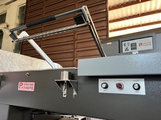 Excel #PP180844 and PP2028MK, L-bar sealer with heat shrink tunnel - Image 2